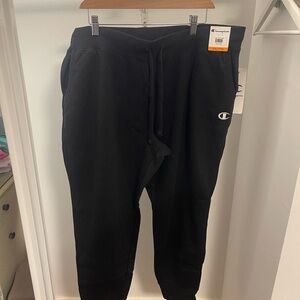 Champion Black Jogger Pants